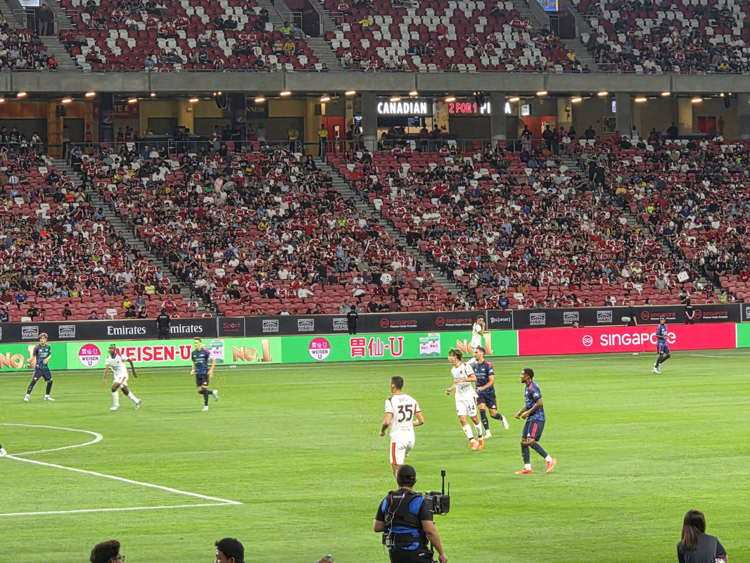 WEISEN-U sponsor SINGAPORE FOOTBALL FESTIVAL 2025 ARSENAL F.C. VS AC MILAN